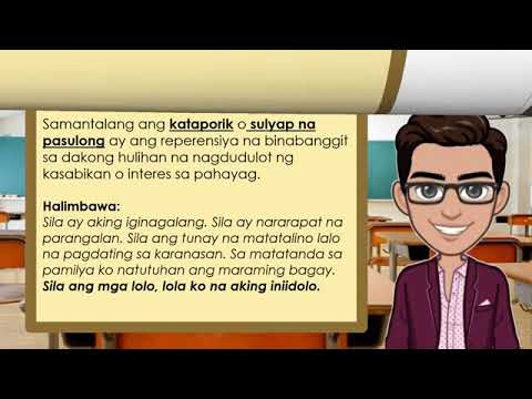 MGA PANANDANG ANAPORIK AT KATAPORIK by Sir Juan Malaya - YouTube