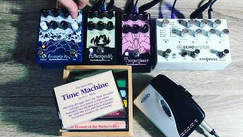 processing cassettes through the empress echosystem, avalanche run, transmisser & afterneath reverb