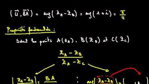 Les Nombres Complexes cours 4
