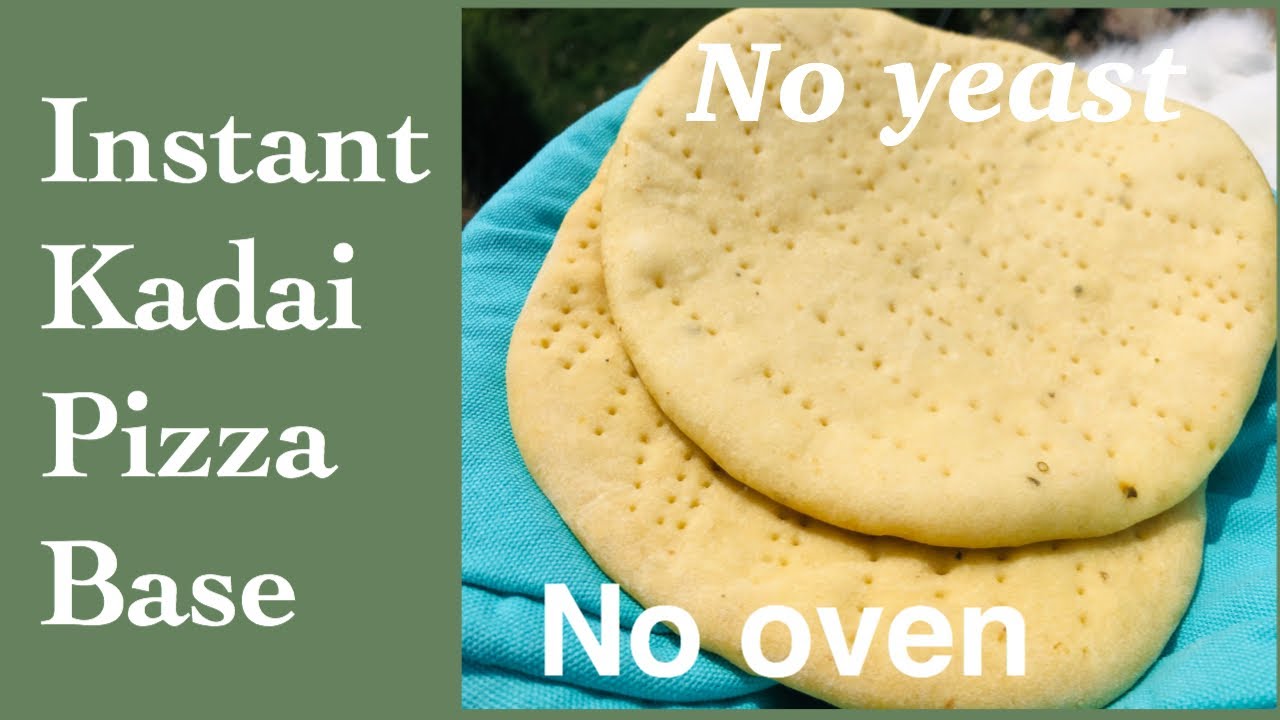 Pizza Base Recipe Without Yeast and Oven Eggless Ravnit kaur