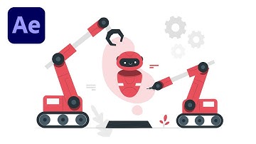 Robot Animation In After Effects