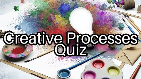 Unlock Your Creativity! 🧠 Take This Fun Quiz on Creative Processes!