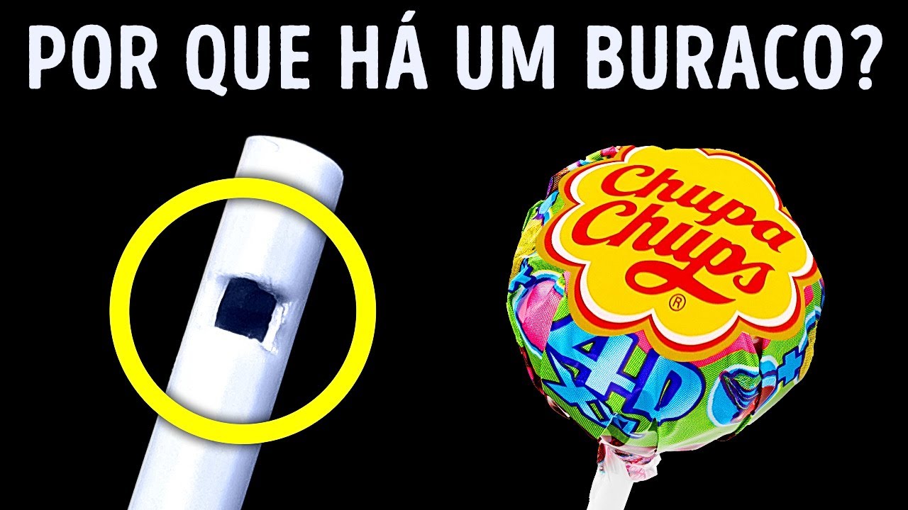 Por Que os Palitos dos Pirulitos Têm Buracos + 20 Fatos Sobre Esse Doce