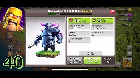 Clash of Clans - Gameplay Walkthrough Part 40 (IOS & Android)