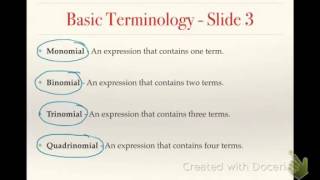 A2 - Unit 1 Review: Algebraic Essentials