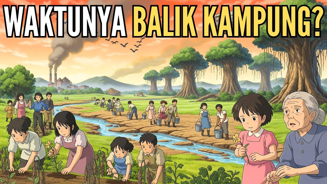 krisis 2030: apakah pindah ke desa solusi yang baik & tepat?