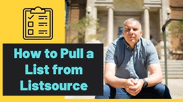 How to get a High Equity List from Listsource for Virtual Wholesaling Marketing