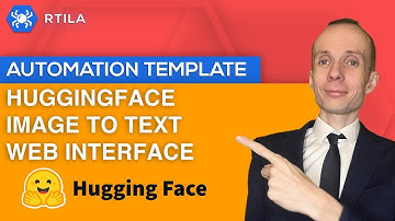 Automation Template HuggingFace Image To Text Ai Generation Via Web The Interface