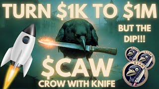 Can CROW WITH KNIFE Turn you into a MILLIONAIRE? (Is This The Next $1B Market Cap MEME COIN! ($CAW)