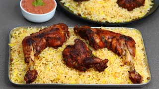 😋കുഴിയും കുക്കറും ഇല്ലാതെ എളുപ്പത്തിലുണ്ടാക്കിയ മന്തി| 💯Super Taste Chicken Mandi| Restaurant Mandi