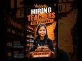 Vedantu is Hiring Teachers | Shravanee mam #tnstateboard #jobvacancy #teachingjobs