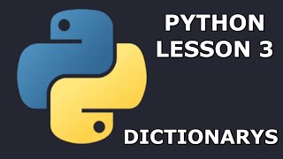 Python Lesson 3: Dictionaries, Use these sooner than later! Profile