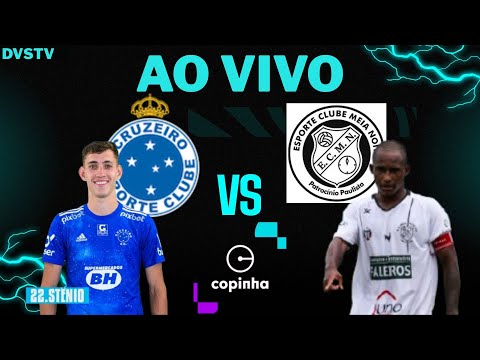 CRUZEIRO X MEIA NOITE AO VIVO MATA MATA DA COPINHA 2026 
