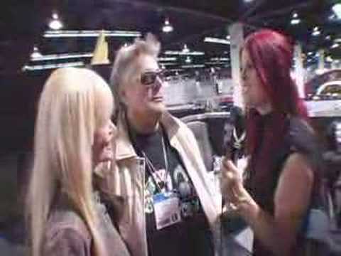 Leslie West Of Mountain At DEAN GUITARS NAMM 2008