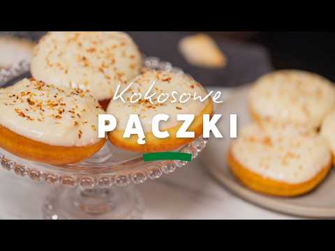 Kokosowe pączki to mój hit na tłusty czwartek. Krem dosłownie się wylewa