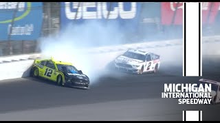 Blaney, Keselowski with hard hits at Michigan; Sunday chances end early | NASCAR