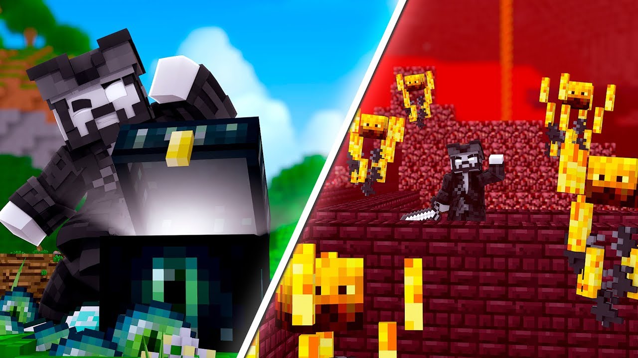 EM BUSCA DO ENDER CHEST E NETHER Minecraft REVERSO 2 YouTube