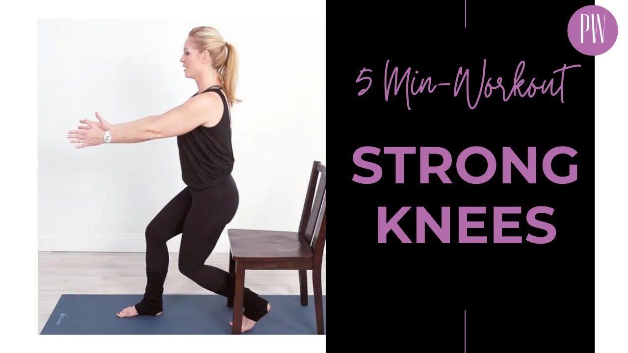 Strengthen your Knees | 5-Minute Barre Workout | Prime Women - YouTube