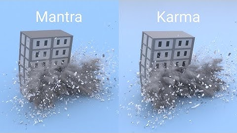 Houdini 19 | Solaris | New feature: Karma vs. Mantra