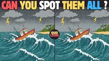 Spot The Difference 🎯 Only Genius Can Find All 🎭🧩 Puzzle #163