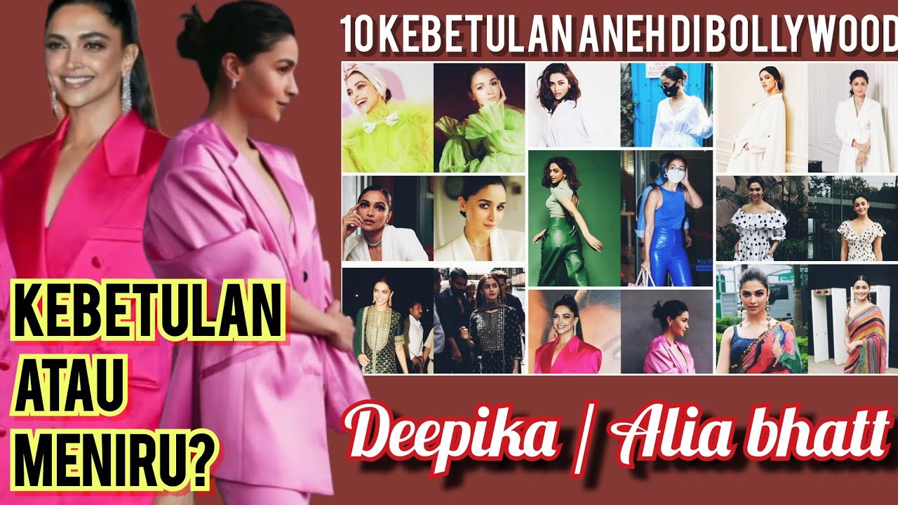 10 hal aneh terjadi kebetulan | Madhuri reinkarnasi madhubala | Alia suka tiru fashion Deepika |