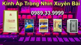 Kính áp tròng nhìn xuyên bài | MẪU KÍNH 12D NHÌN XUYÊN BÀI HỖ TRỢ AE CHƠI BÀI LÁ BỊP HIỆU