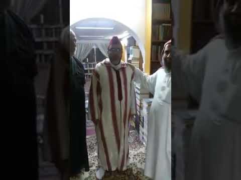 زيارة الدكتور محمد زين العابدين رستم لمكتبة الشيخ عبد الله البطاطي في جدة