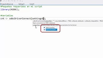 Conexiones a SQL Server con R & Visual Studio