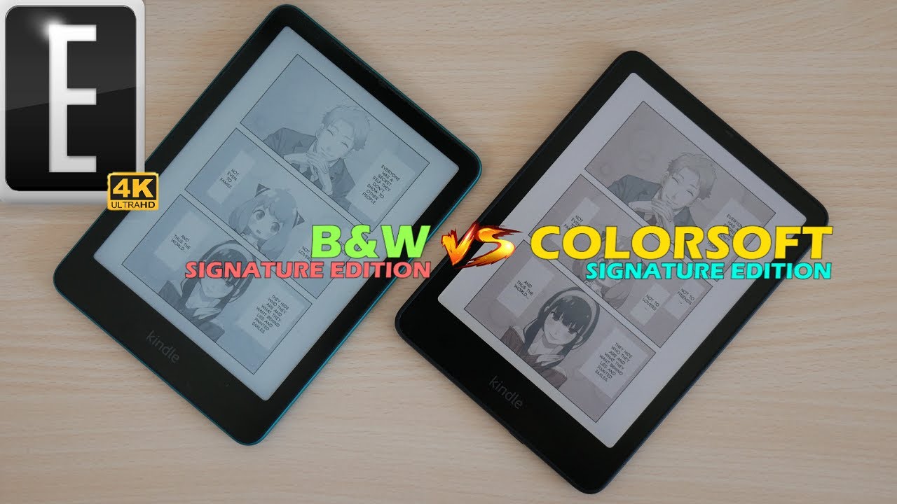 Amazon Kindle Colorsoft vs Black and White - Which Is Better? - YouTube