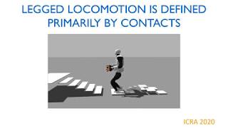 ICRA 2020 - Presentation video SL1M for contact planning on uneven terrain