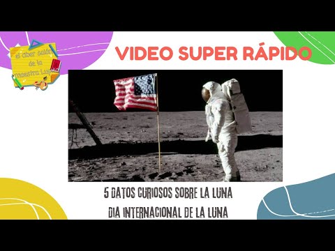 5 Datos Curiosos Sobre La Luna | Día Internacional De La Luna 🌙🌒