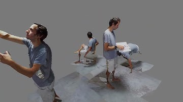 Realtime volumetric videos from 4 Kinect Azure in Unity
