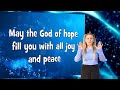 May the god of hope lyric with actions  doug horleyduggie dug dug official