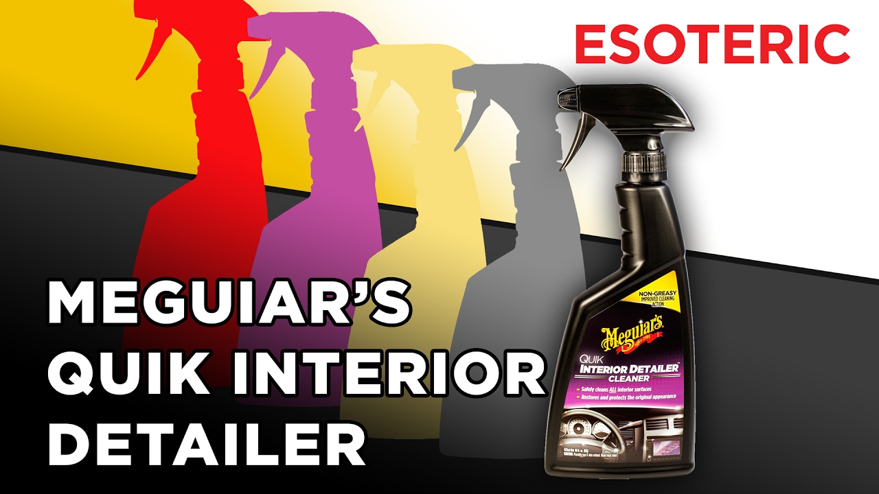 MEGUIAR'S ULTIMATE INTERIOR DETAILER REVIEW