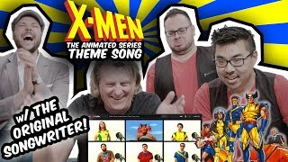 X-Men Theme Song Composer Ron Wasserman Reacts to Covers of His Song! | RKVC | Band vs Internet