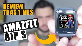 ME GUSTA! AMAZFIT BIP S REVIEW TRAS UN MES en español - YouTube