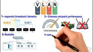 شرح تفصيلي لل VLAN بطريقة مبسطة وجرافيك احترافي