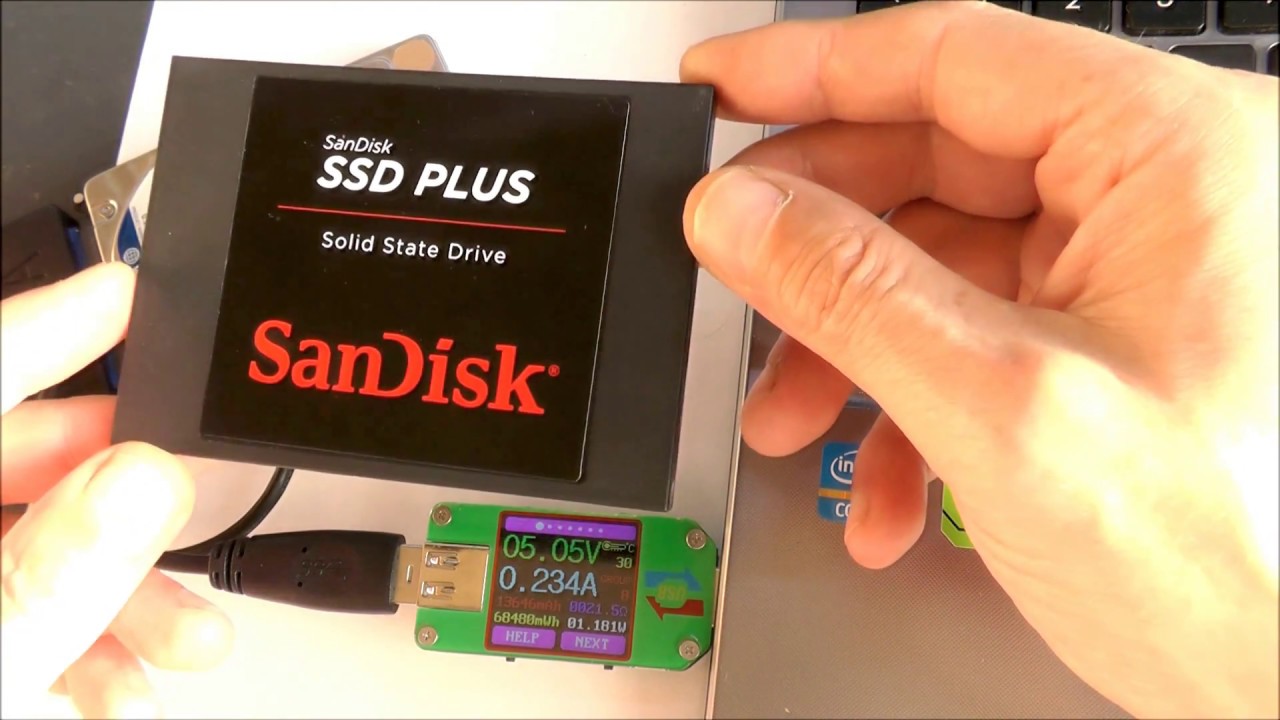 энергопотребление SSD и HDD