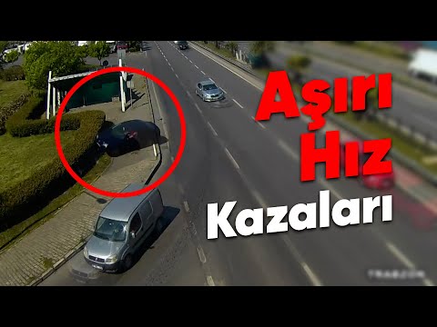 Aşırı Hız Kazaları - İnanılmaz Trafik Kazaları