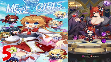 Merge Girls : Idle RPG Gameplay Walkthrough Part 5