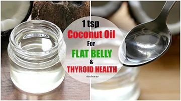 Is it healthy to put coconut oil in tea?