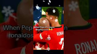 Cristiano Ronaldo Hug Pepe Crying Respect moment 🥲 Christmas Edit
