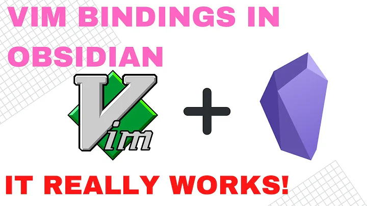 How To Use VIM Bindings in Obsidian | Beginners Guide