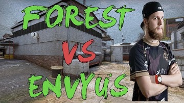 CSGO: POV NiP f0rest vs ENVYUS (37/13)  cache @ ECS Season 1