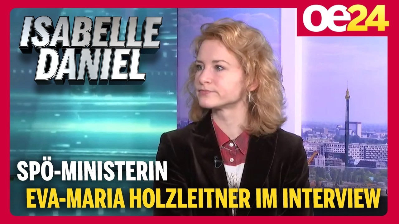 SPÖ-Ministerin Eva-Maria Holzleitner im Interview | Isabelle Daniel
