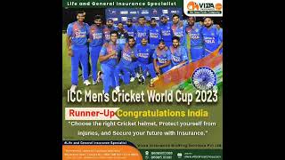 Icc Mens Cricket world Cup 2023 | India | Vizza Insurance
