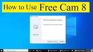 How To Use FreeCam 8 on Windows 10 for Screen Recording screenshot 4