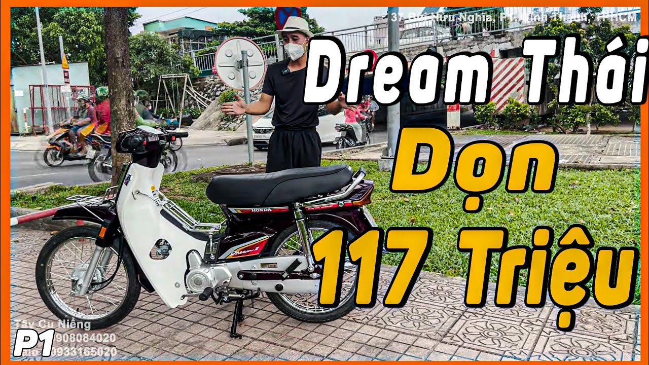 Thùng giữa xe Dream Thái Super Dream màu bạc hàng đẹp giá rẻ