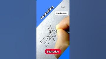 #shortsfeed #drawing #art #anil #name #signature #viral #trending #shorts #video #youtubeshorts
