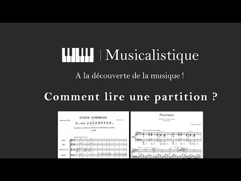 Comment lire une partition ?